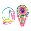 Toi-toys springtouw met regenboogkleuren