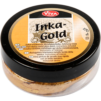 Creativ company inka-gold, goud, 50 ml 1 doosje