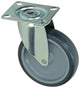 Mack by tente 1003695 - rullo in gomma 2 sfere con piastra ø100mm | 8 pezzi