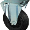 Mack by tente 1049129 - vast wiel bevestigingsplaat rubber met nylon velg 160mm | 4 stuks