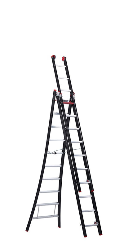 Escalera reformada Altrex Nevada de 3 partes nzr 3075 3 x 10 - 242310