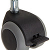 Mack by tente 1058957 - ruota girevole con forcella freno monoruota pp, con perno 50 mm | 5 pezzi