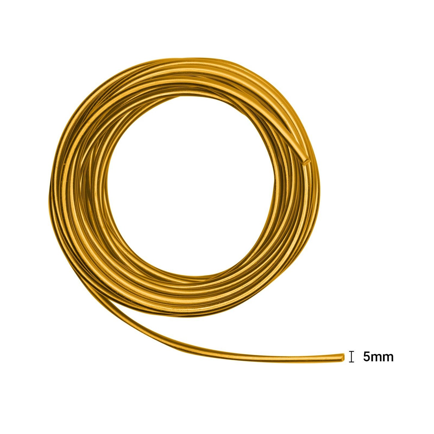 Vaessen creative • alambre de aluminio 5mmx10m oro
