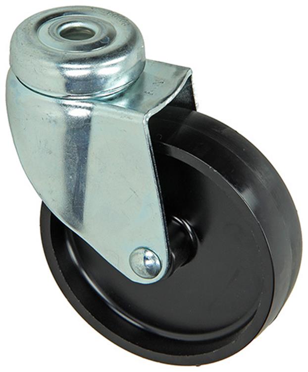 Mack by tente 1013180 - rullo poliam.2 cuscinetti a sfera foro centrale 80mm | 6 pezzi