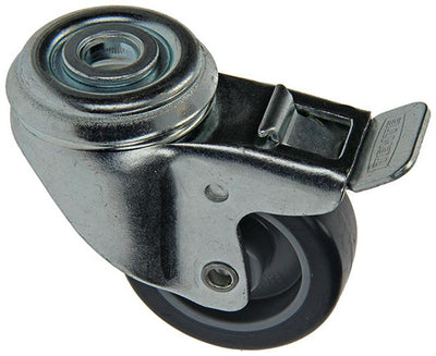 Mack by tente 1015234 - rubb. rol + rem 2 kogellag.centrgat 50mm | 18 stuks