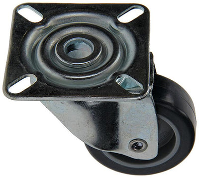 Mack by tente 1015240 - rubber rol 2 kogellagers met plaat 50mm | 18 stuks