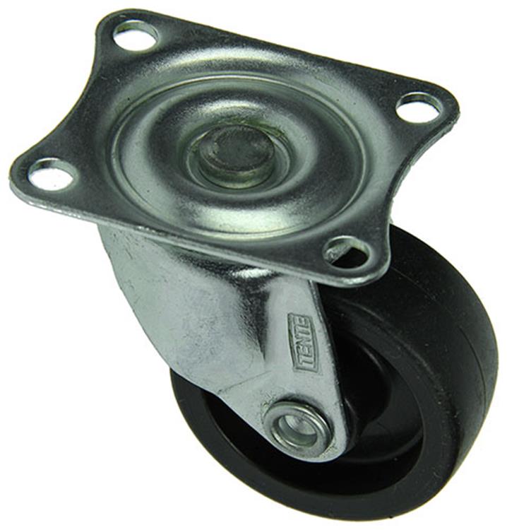 Mack by tente 1015236 - rol polyam. 1 kogellager met plaat 36mm | 18 stuks