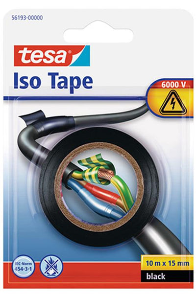 Tesa 1001725 - aislamiento 10mx15mm negro | 6 piezas