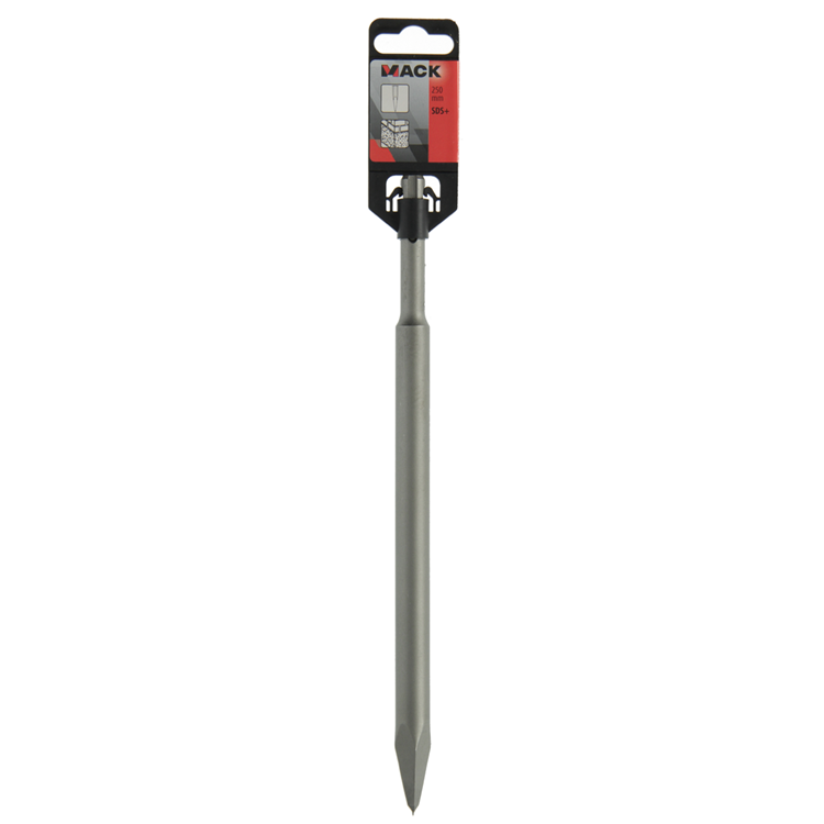 Mack 1018245 - cincel puntiagudo sds + 250mm | 3 piezas