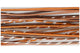 Vaessen creative • sieraden kit alu-stems 40cmx2mm bruin-koper 27st.