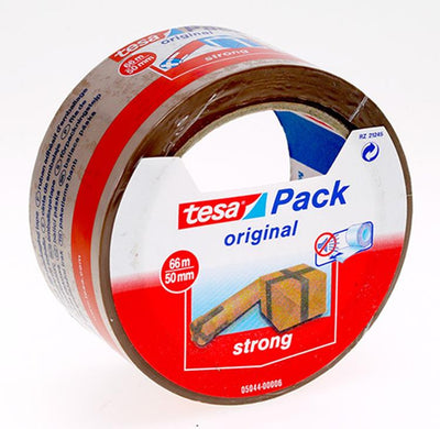 Tesa 1001350 - cinta de embalaje eco 66x50 marrón | 6 piezas