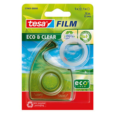 Tesa 1059245 - pellicola eco trasparente 10m:15mm, blister | 7 pezzi