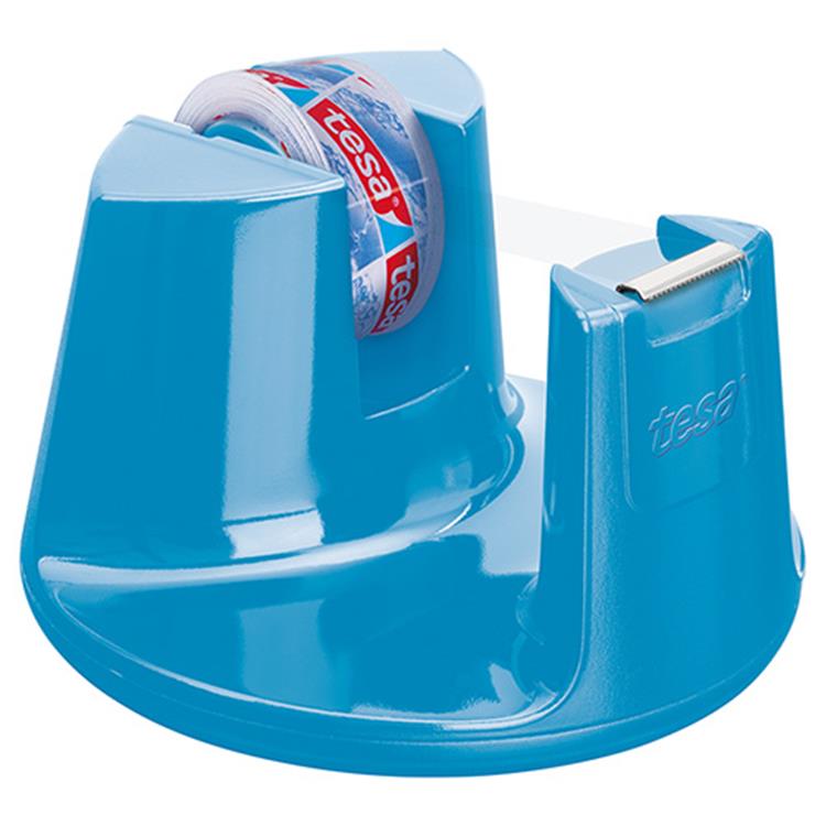 Tesa 1059227 - dispenser da tavolo compatto blu 1xcc | 8 pezzi