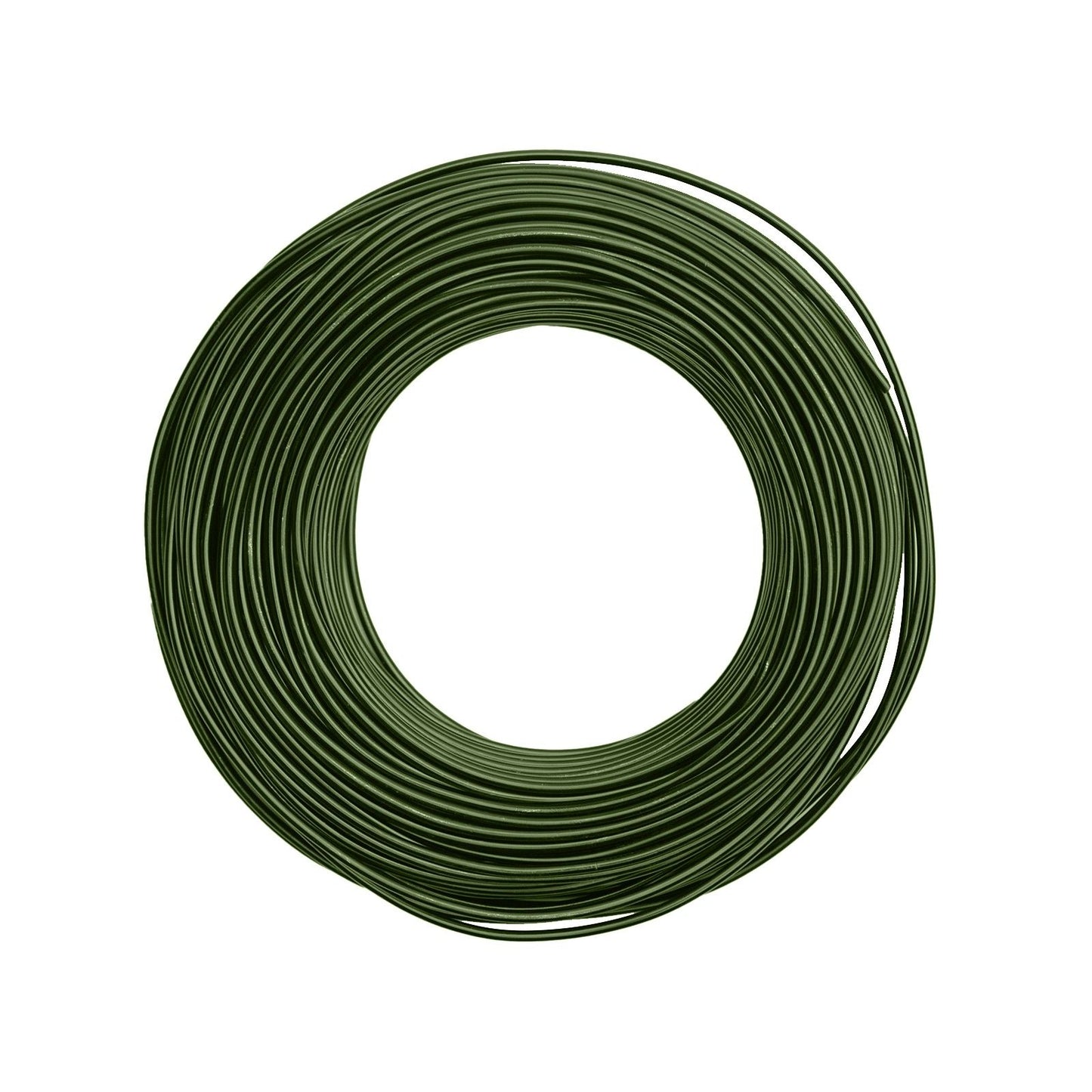 Vaessen creative • alambre de aluminio 500g 37mx2.5mm verde oscuro