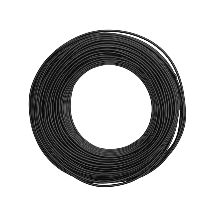 Vaessen creative • filo di alluminio 500 g 37 mx2,5 mm nero