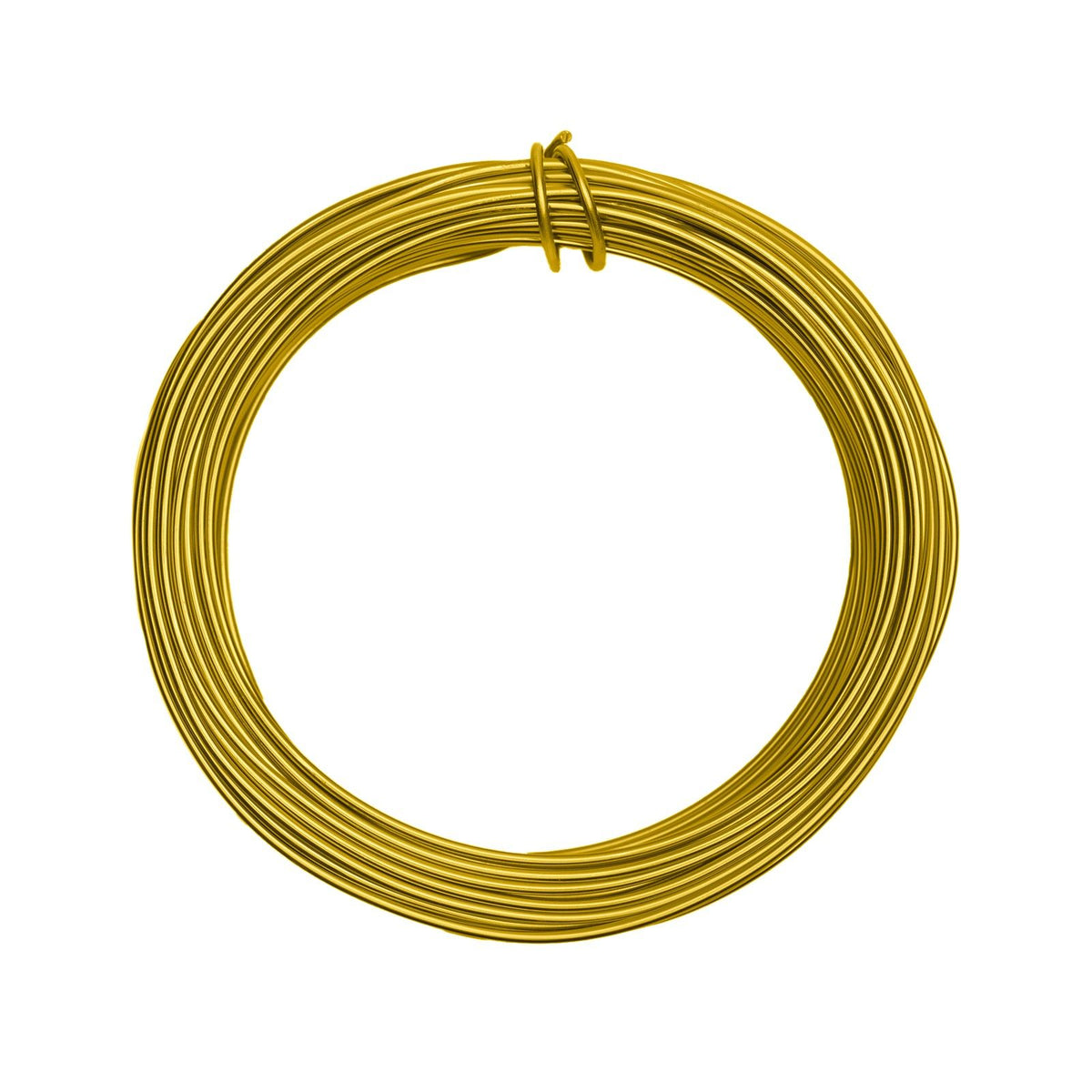 Vaessen creative • aluminiumdraad 500g 37mx2,5mm sunny yellow