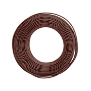 Vaessen creative • aluminiumdraad 500g 37mx2,5mm chocolate brown mat - afbeelding 1