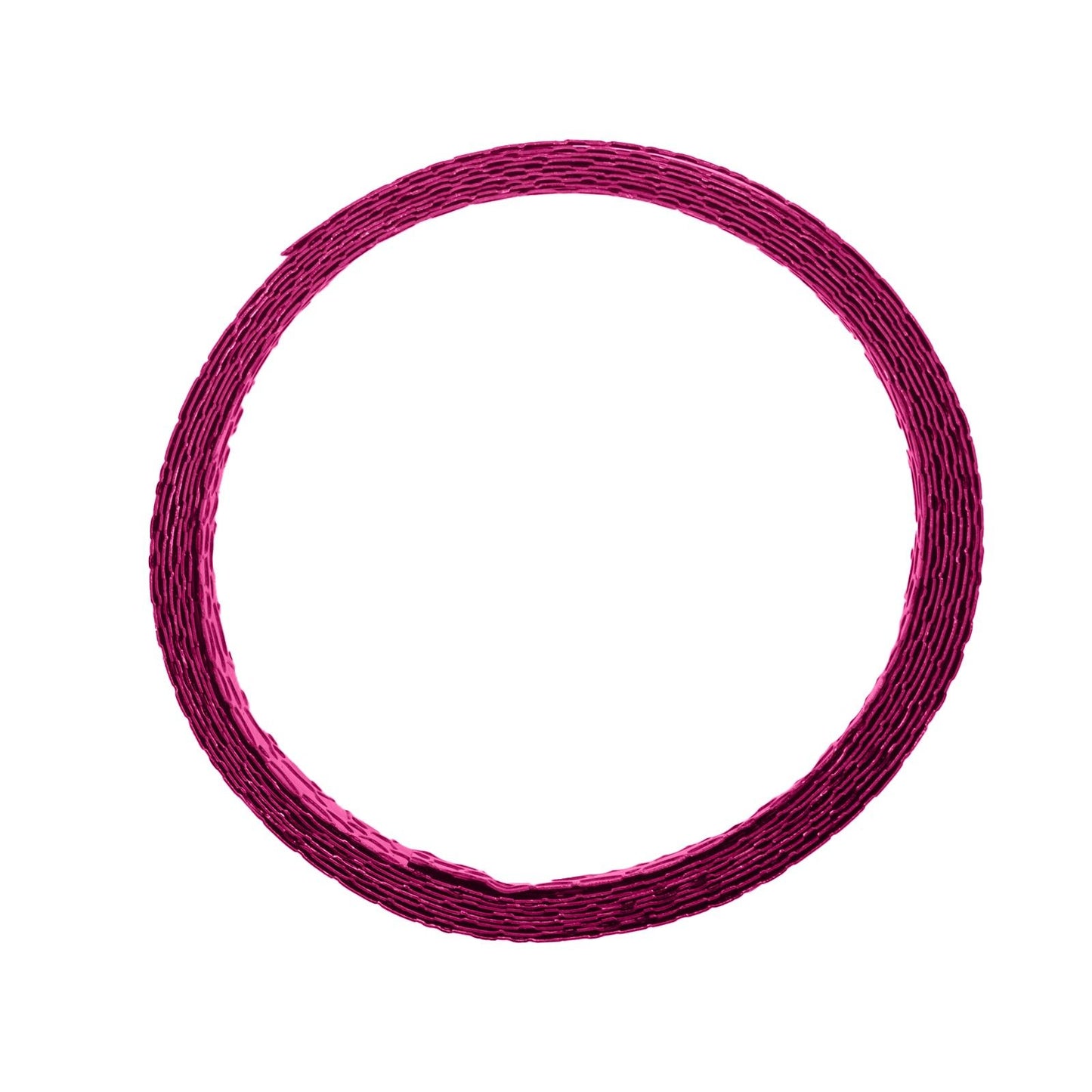 Vaessen creative • aluminiumdraad crocodile 1,5cmx0,5mmx3m strong pink