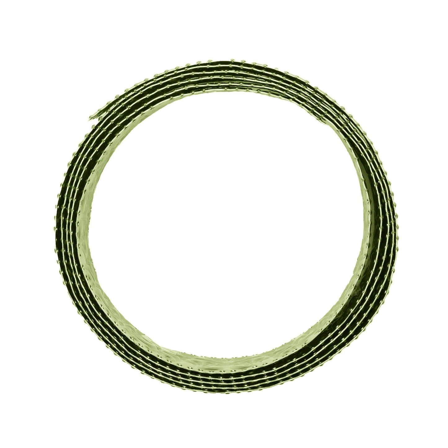 Vaessen creative • triángulo de alambre de aluminio en relieve 2,8 mm x 5 m verde manzana