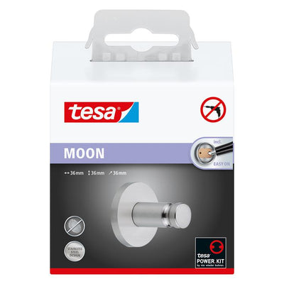 Tesa 1061428 - moon towel hook | 1 pc