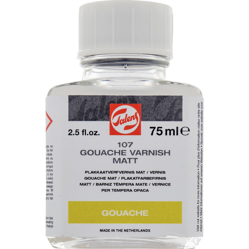 Talens • barniz gouache mate 107 botella 75ml