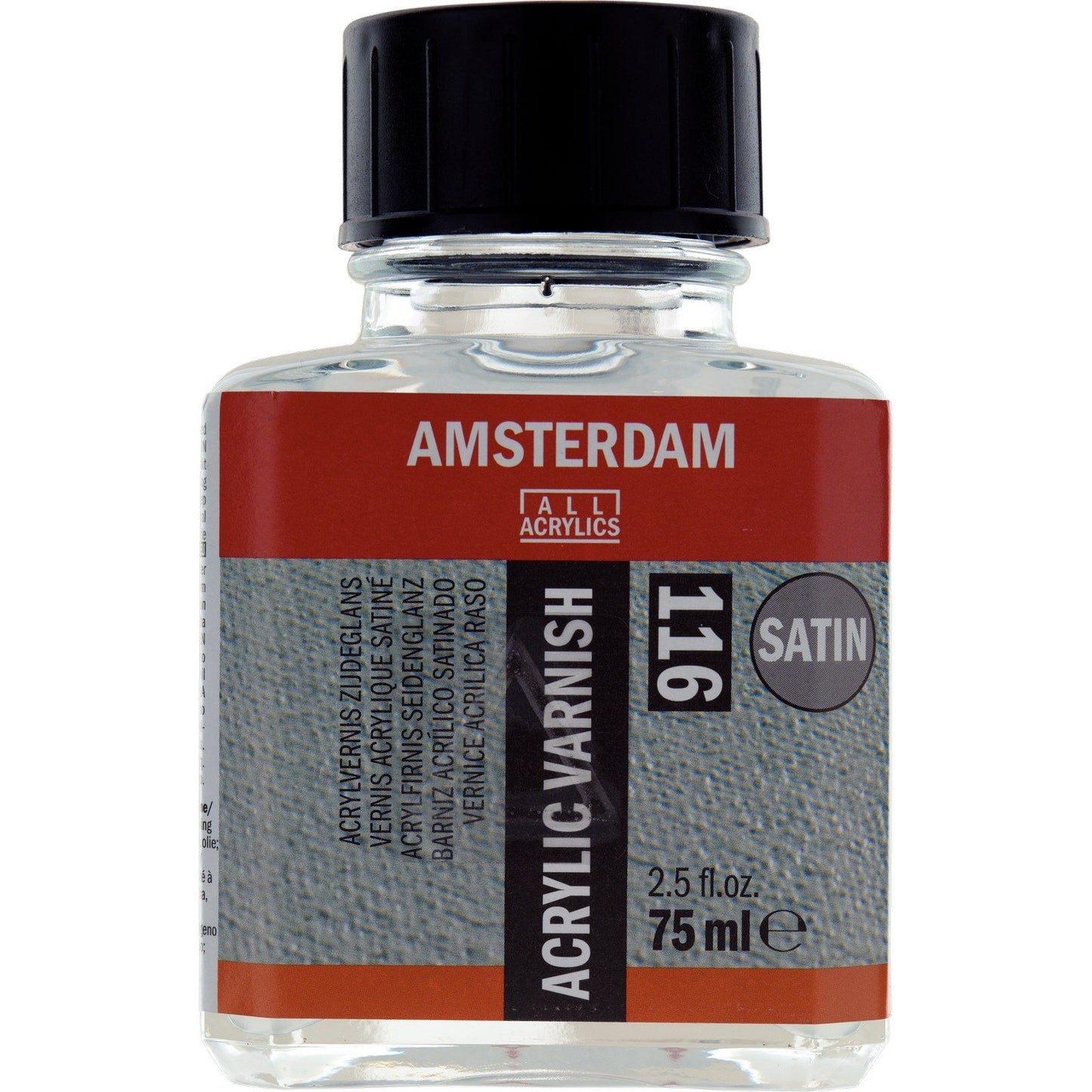 Amsterdam todos los acrílicos amsterdam • barniz acrílico brillo seda 116 75ml