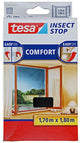 Tesa 1050476 - insetticida premium - zanzariera Velcro nero 1,7x1,8m | 5 pezzi