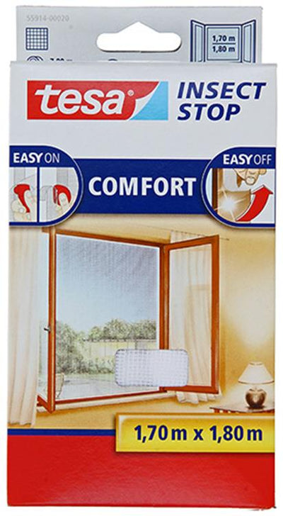 Tesa 1050475 - h l premio premium. mosquitera 1,7x1,8m blanca | 5 piezas