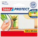 Tesa 1003205 - fieltro protector blanco 8x10 | 20 piezas