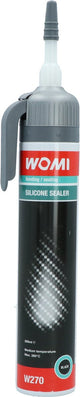 Junta de silicona Womi w270 – 200 ml negra – resistente al calor-aceite – junta flexible
