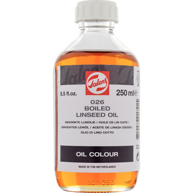 Talens • aceite de linaza hervido 026 botella 250ml