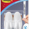 3m command decohaak, medium, draagvermogen 1,4 kg, wit, waterbestendig, blister van 2 stuks