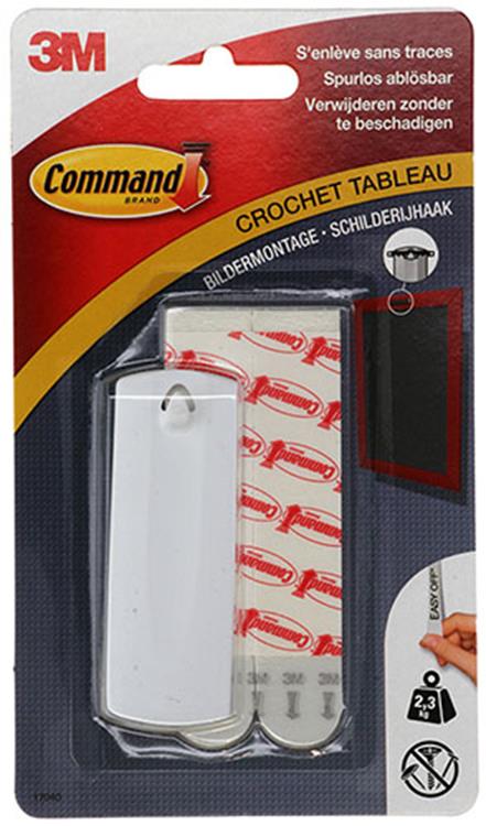 3m 1006137 - staffa per gancio per quadri | 1 pz