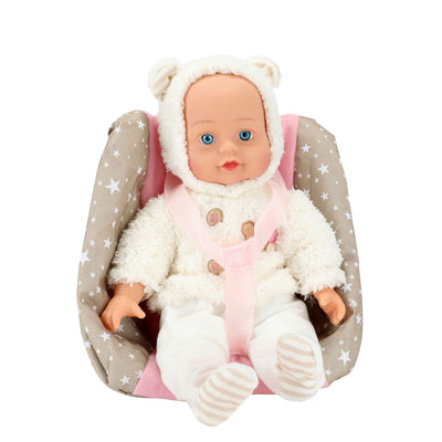 Baby Beau Baby Doll in bambola sedile, 33 cm