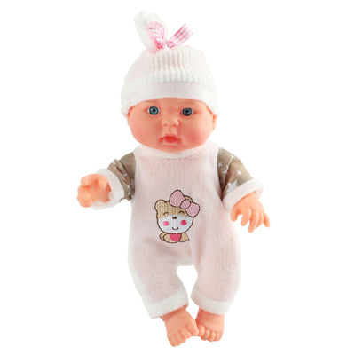 Baby Beau Babypop con cappello, 23 cm