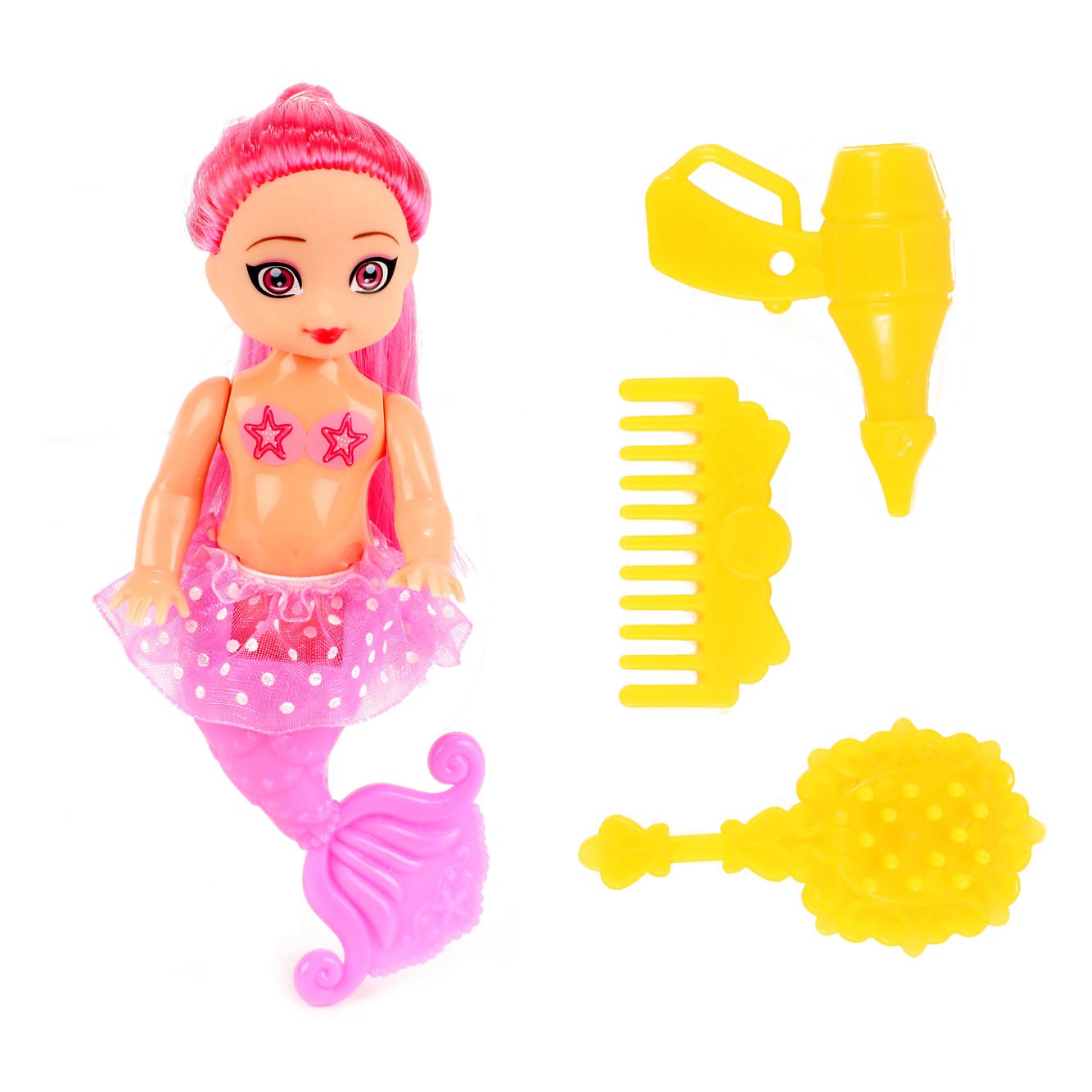 Sirene sirena pop con pettini, 12 cm