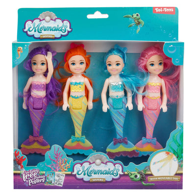 Sirene sireners pop sorelle, 4st.