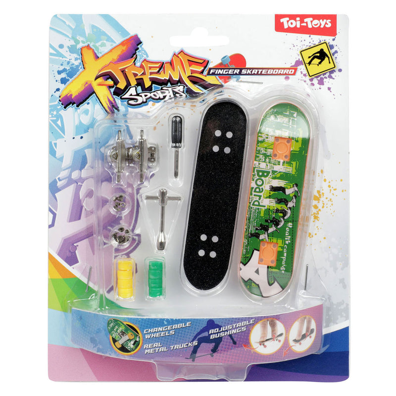 Toi-toys Skate dita di skateboard con ruote extra