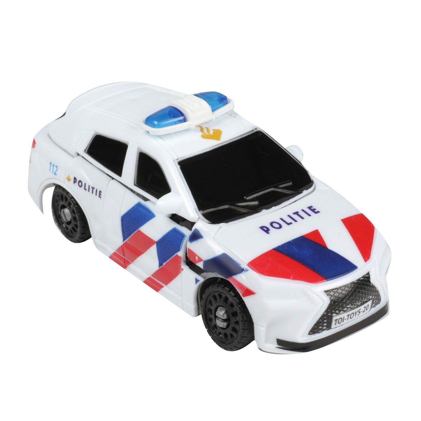 Toi-toys toi toys veranderrobot politieauto