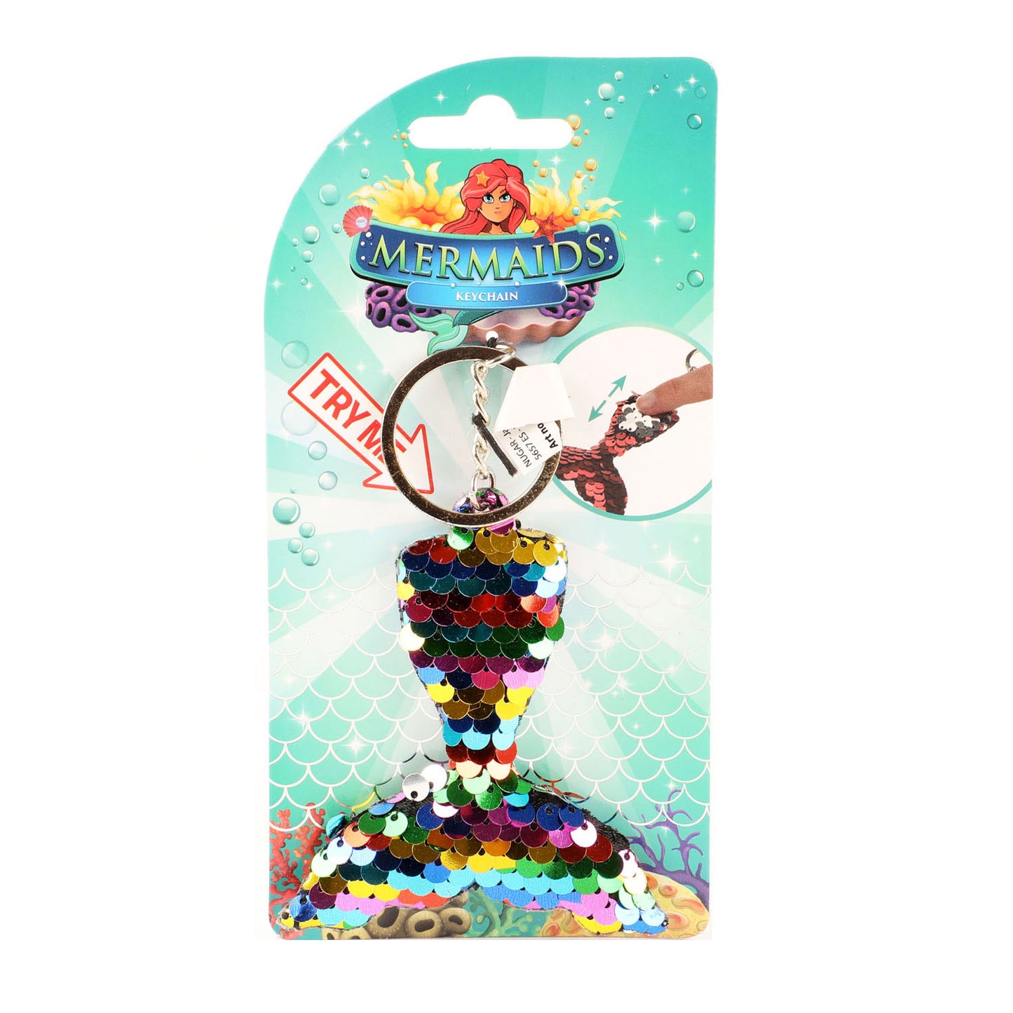 Toi-toys mermaids zeemeerminstaart sleutelhanger