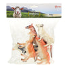 Jonotoys animal world boederijdieren deluxe, 5st.