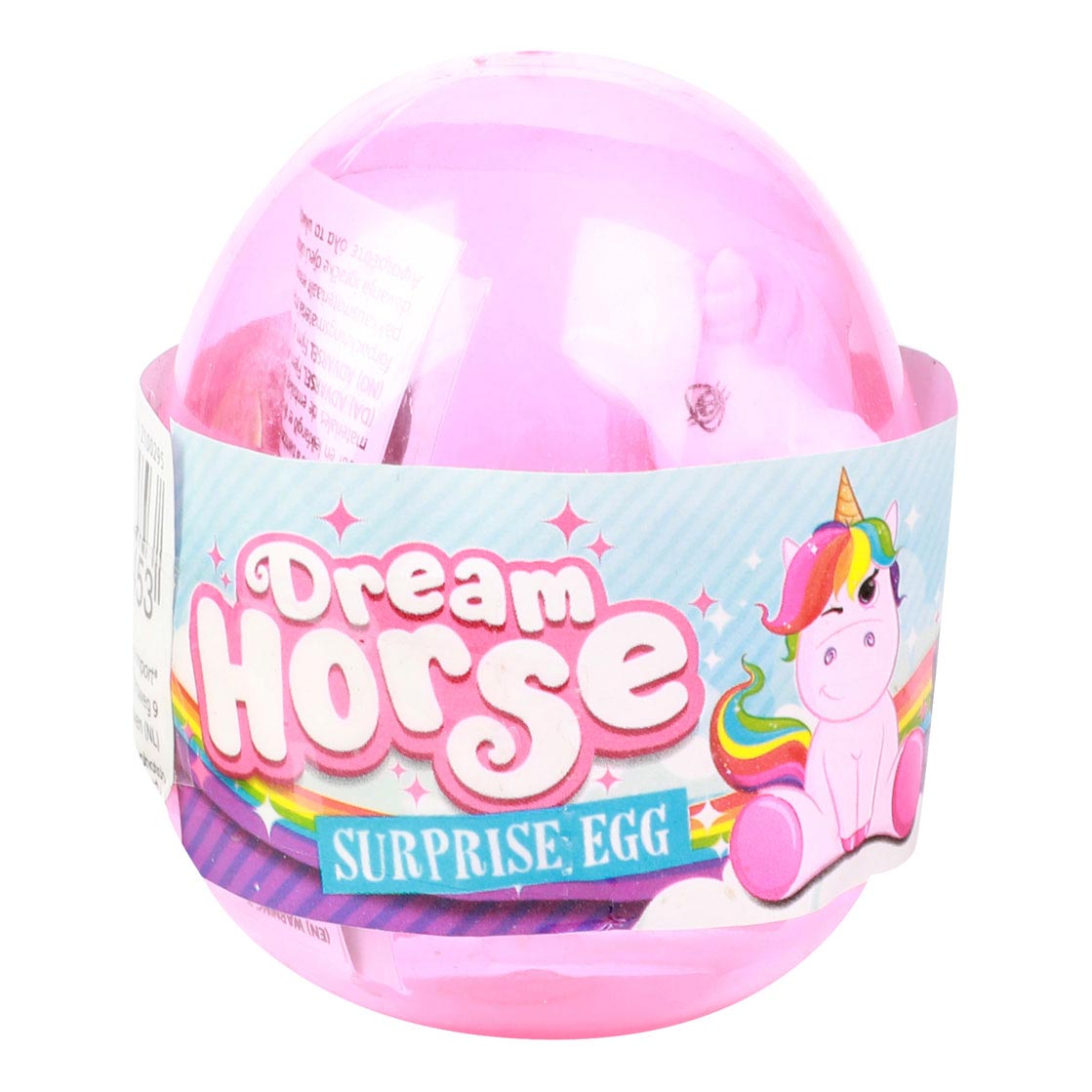 Dream Horse Unicorn en huevo con pegatinas