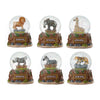 Toi-toys animal mundo de nieve bol animal salvaje