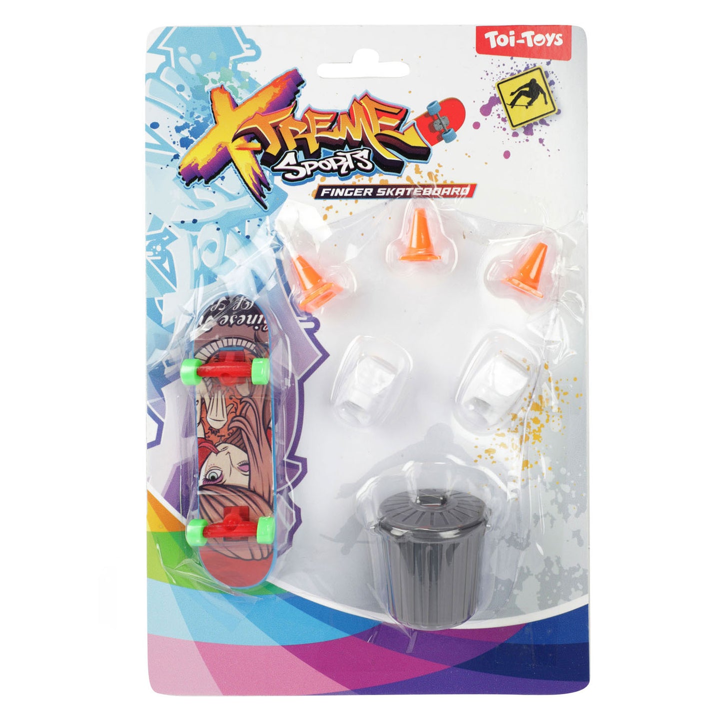 Toi-toys Skate dita di skateboard con accessori