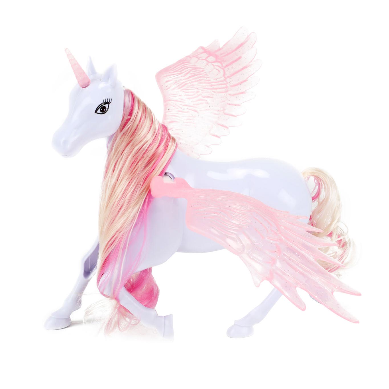 Toi-toys dream horse eenhoorn speelfiguur met beweegbare vleugels