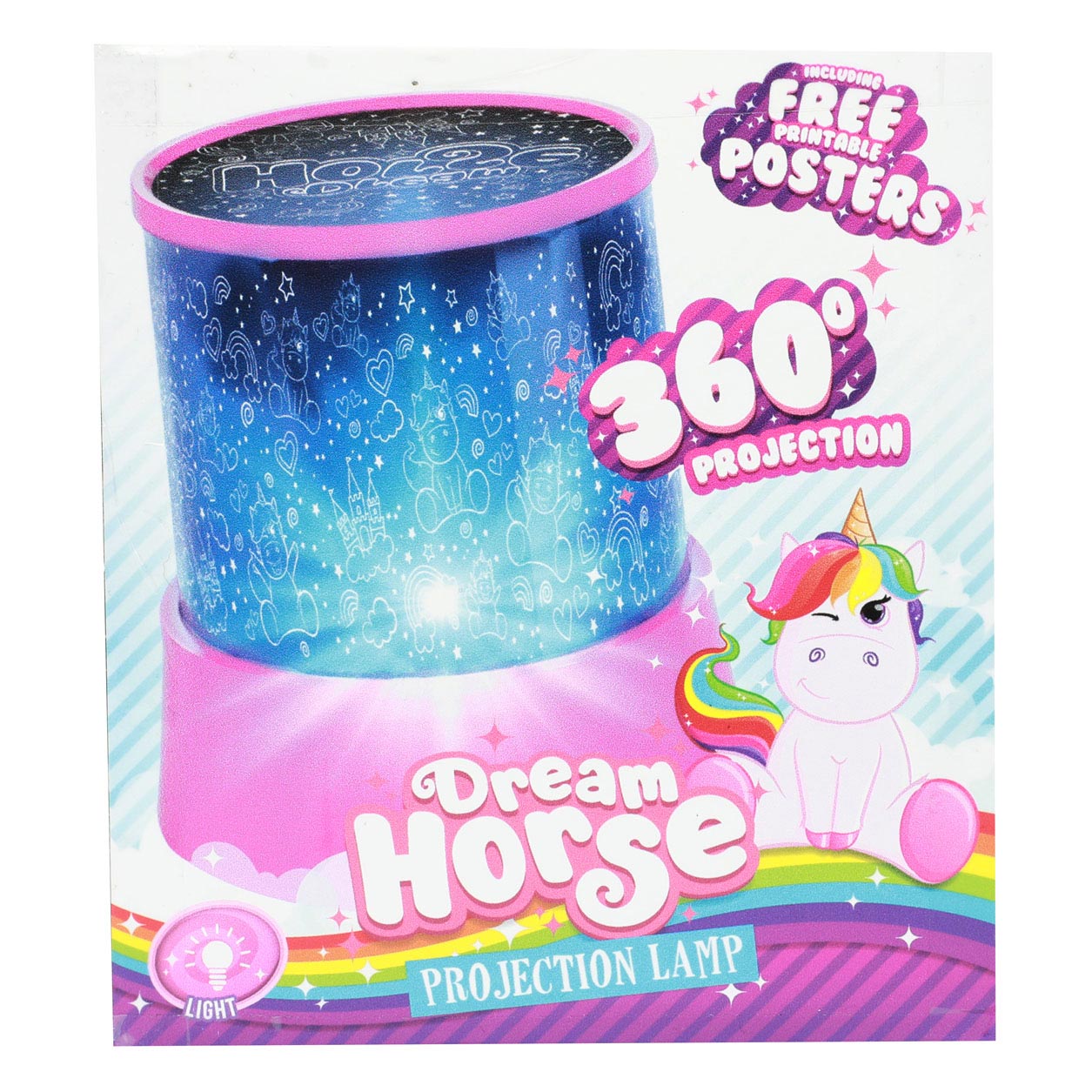 Dream Horse Projectie Lamp Unicornio