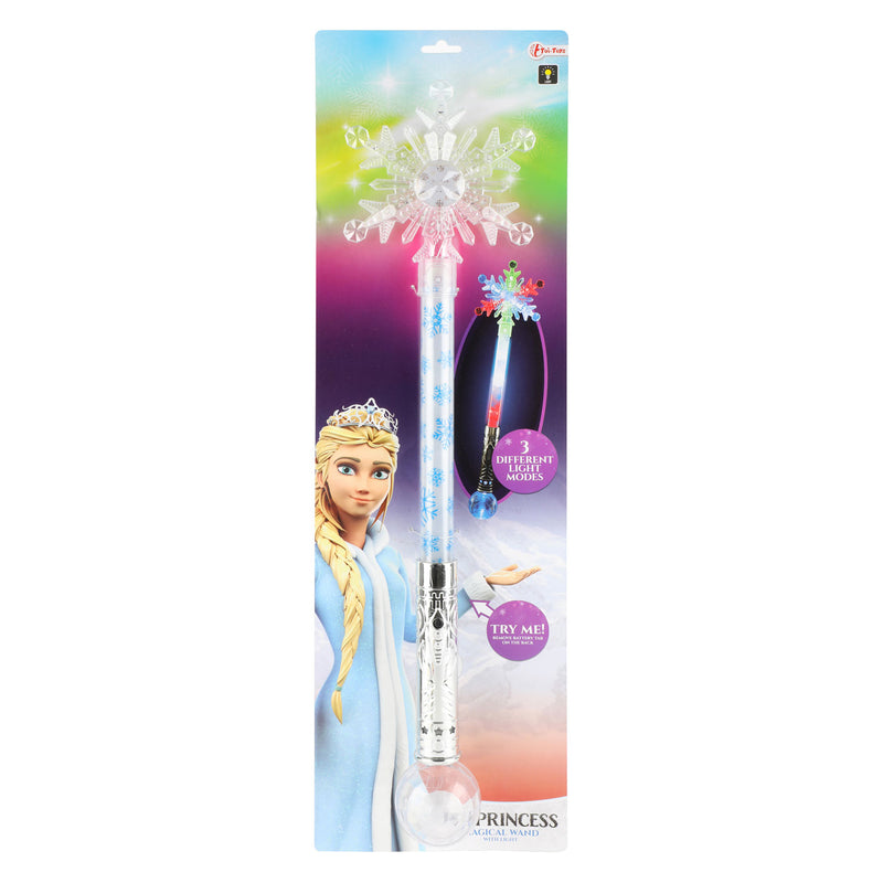 Toi-toys hielo magia varita copo de nieve con luz