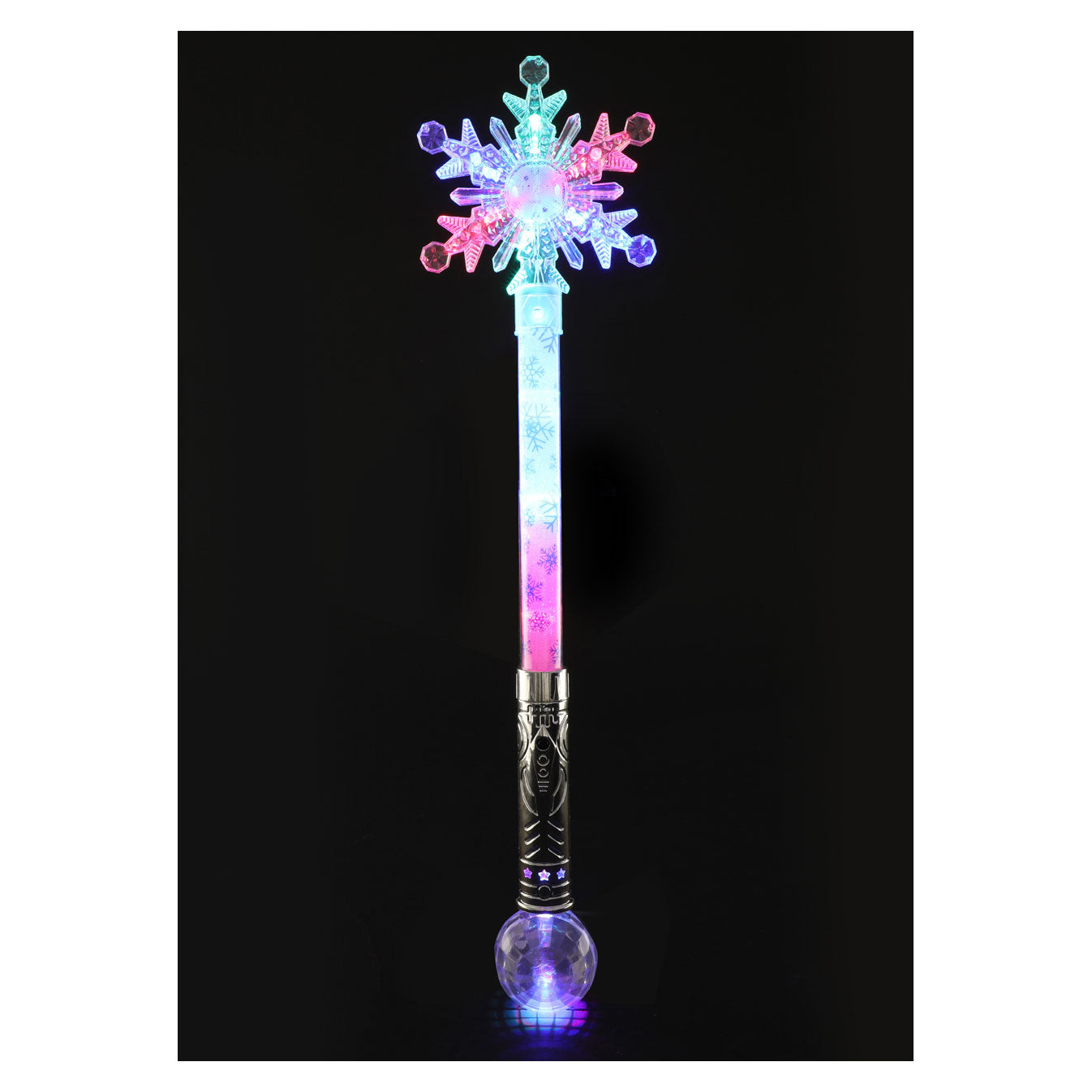 Toi-toys hielo magia varita copo de nieve con luz