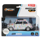 Twisk metalworld pull-back graffiti auto - afbeelding 2