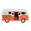 BUS WELLY VOLKSWAGEN 1962 con auto modelo impreso